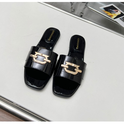 Replica Salvatore Ferragamo Slippers For Women #1157921 $82.00 USD for Wholesale