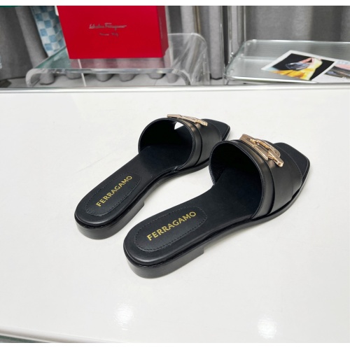 Replica Salvatore Ferragamo Slippers For Women #1157922 $82.00 USD for Wholesale