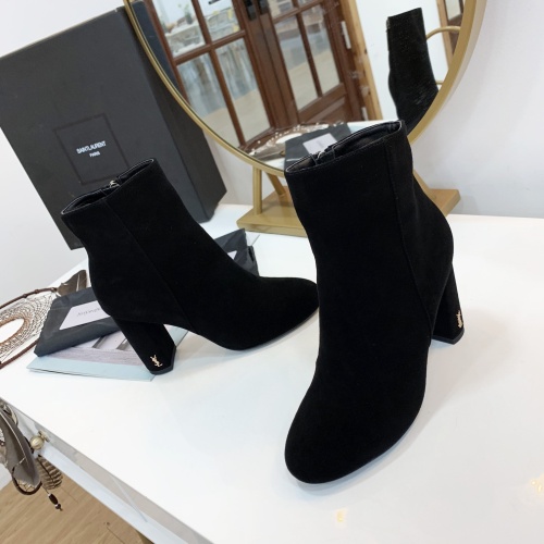 Replica Yves Saint Laurent YSL Boots For Women #1157923 $102.00 USD for Wholesale