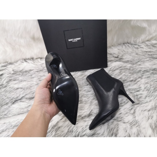 Replica Yves Saint Laurent YSL Boots For Women #1157925 $105.00 USD for Wholesale