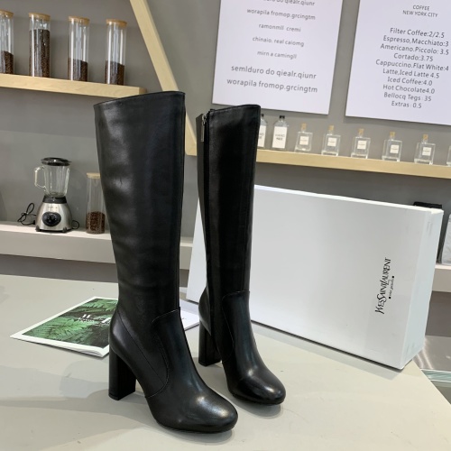 Replica Yves Saint Laurent YSL Boots For Women #1157928 $155.00 USD for Wholesale