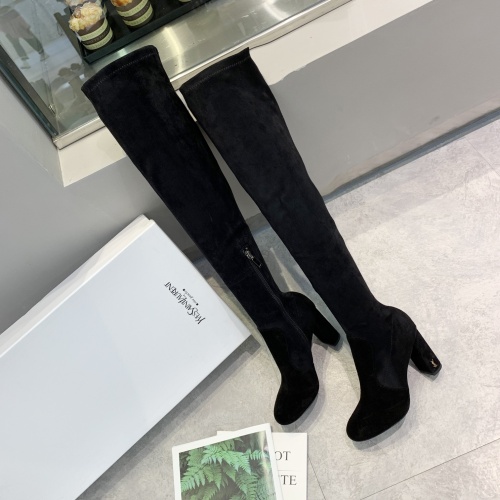 Replica Yves Saint Laurent YSL Boots For Women #1157930 $128.00 USD for Wholesale