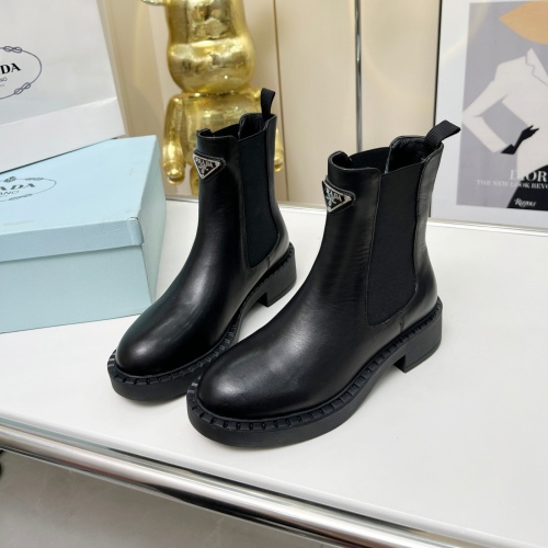 Prada Boots For Women #1157955 $105.00 USD, Wholesale Replica Prada Boots
