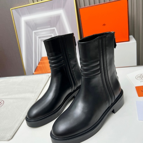 Hermes Boots For Women #1157960 $115.00 USD, Wholesale Replica Hermes Boots