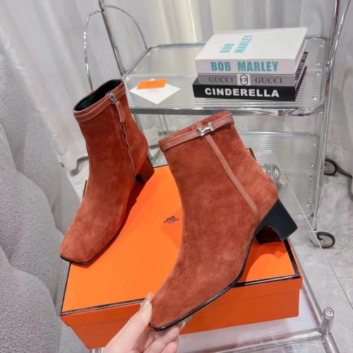 Hermes Boots For Women #1157970 $130.00 USD, Wholesale Replica Hermes Boots