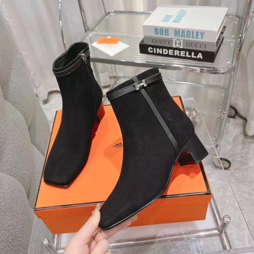 Hermes Boots For Women #1157971 $130.00 USD, Wholesale Replica Hermes Boots