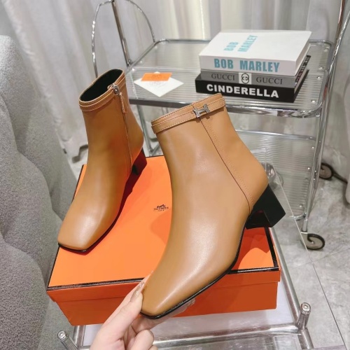 Hermes Boots For Women #1157973 $130.00 USD, Wholesale Replica Hermes Boots