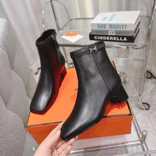 Hermes Boots For Women #1157974 $130.00 USD, Wholesale Replica Hermes Boots