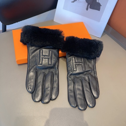 Hermes Gloves For Women #1157975 $52.00 USD, Wholesale Replica Hermes Gloves