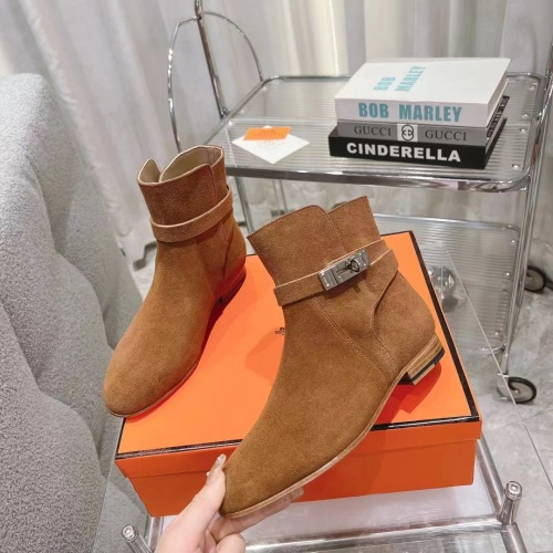 Hermes Boots For Women #1157979 $145.00 USD, Wholesale Replica Hermes Boots