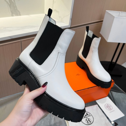 Hermes Boots For Women #1157983 $130.00 USD, Wholesale Replica Hermes Boots