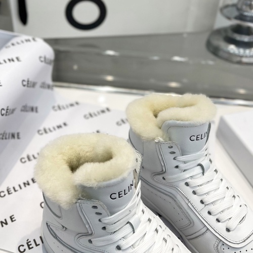 Replica Celine High Top Shoes For Women #1157992 $105.00 USD for Wholesale