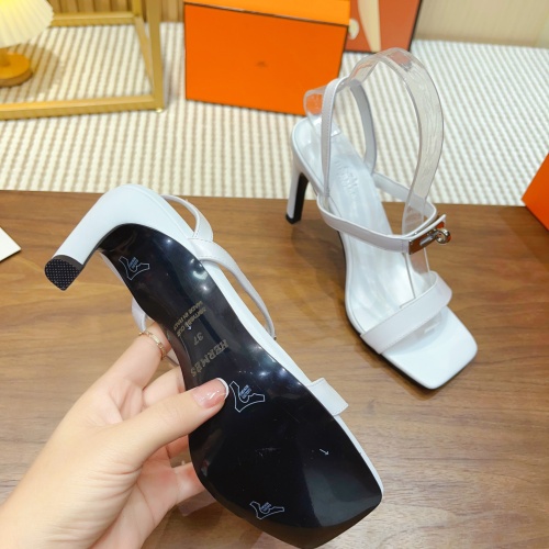 Replica Hermes Sandal For Women #1158025 $88.00 USD for Wholesale