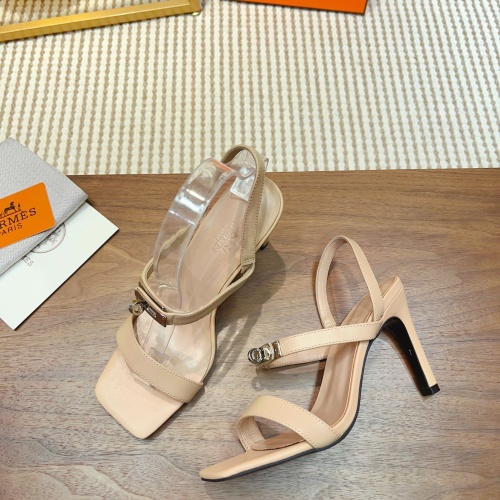 Replica Hermes Sandal For Women #1158026 $88.00 USD for Wholesale