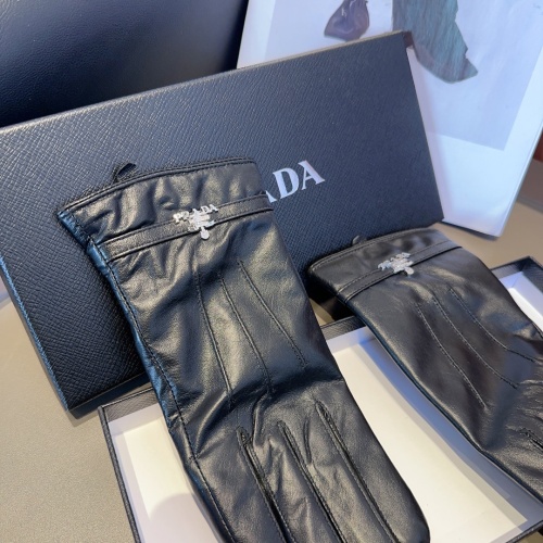 Replica Prada Gloves For Women #1158033 $48.00 USD for Wholesale