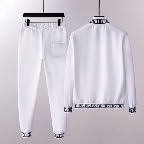 Replica Dolce & Gabbana D&G Tracksuits Long Sleeved For Men #1158086 $88.00 USD for Wholesale
