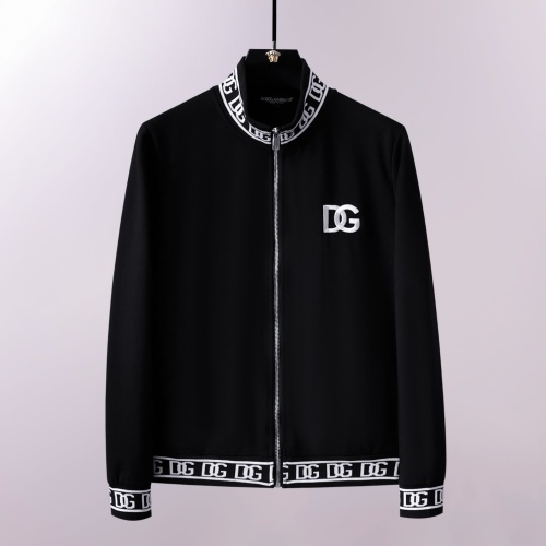 Replica Dolce & Gabbana D&G Tracksuits Long Sleeved For Men #1158087 $88.00 USD for Wholesale