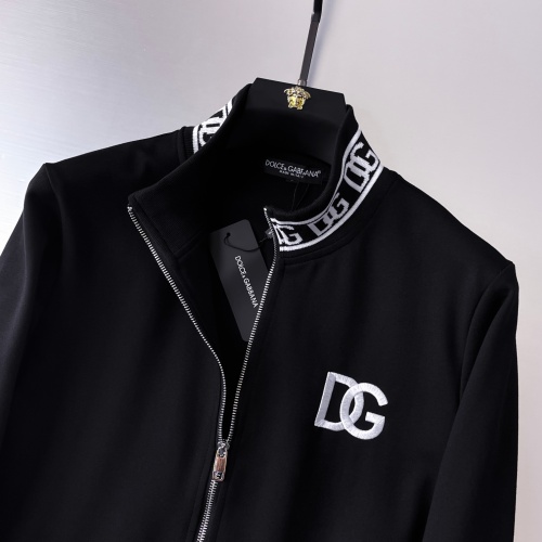 Replica Dolce & Gabbana D&G Tracksuits Long Sleeved For Men #1158087 $88.00 USD for Wholesale