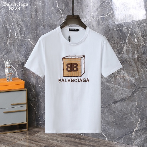 Balenciaga T-Shirts Short Sleeved For Men #1158090