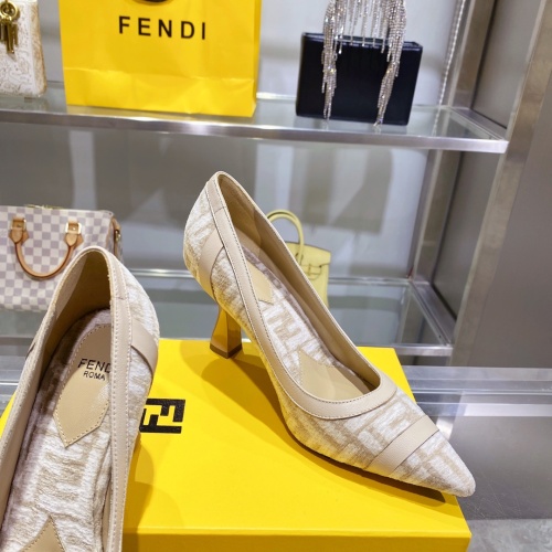 Replica Fendi High-Heeled Shoes For Women #1158208 $88.00 USD for Wholesale