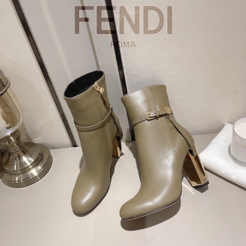 Fendi Fashion Boots For Women #1158219 $135.00 USD, Wholesale Replica Fendi Fashion Boots