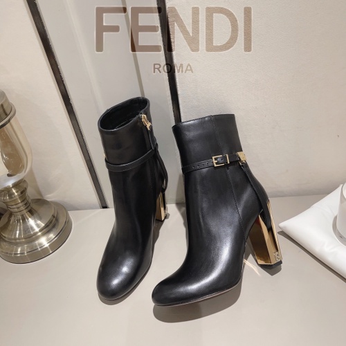 Fendi Fashion Boots For Women #1158221 $135.00 USD, Wholesale Replica Fendi Fashion Boots