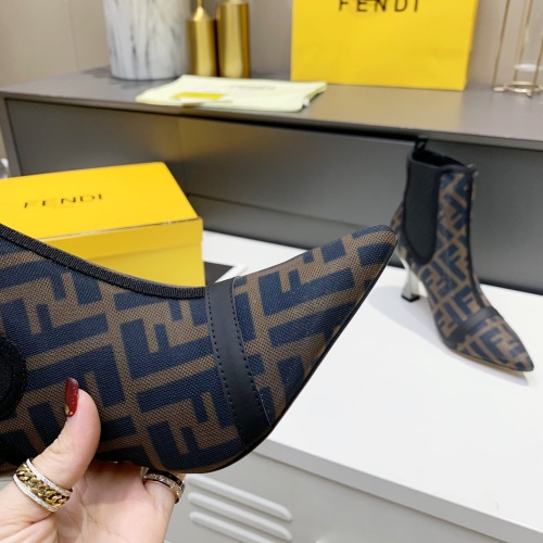 Replica Fendi Fashion Boots For Women #1158227 $108.00 USD for Wholesale