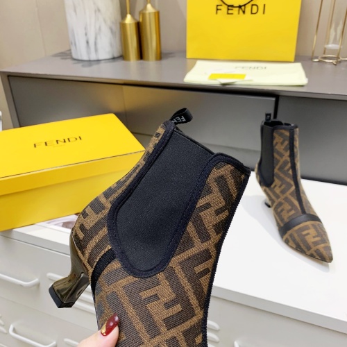 Replica Fendi Fashion Boots For Women #1158230 $108.00 USD for Wholesale