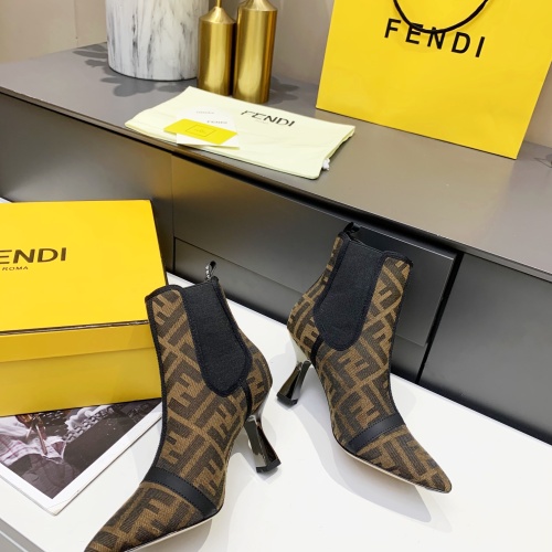 Replica Fendi Fashion Boots For Women #1158231 $108.00 USD for Wholesale