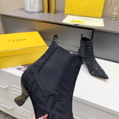 Replica Fendi Fashion Boots For Women #1158232 $118.00 USD for Wholesale