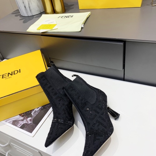 Replica Fendi Fashion Boots For Women #1158233 $118.00 USD for Wholesale