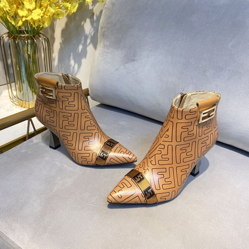 Replica Fendi Fashion Boots For Women #1158246 $128.00 USD for Wholesale