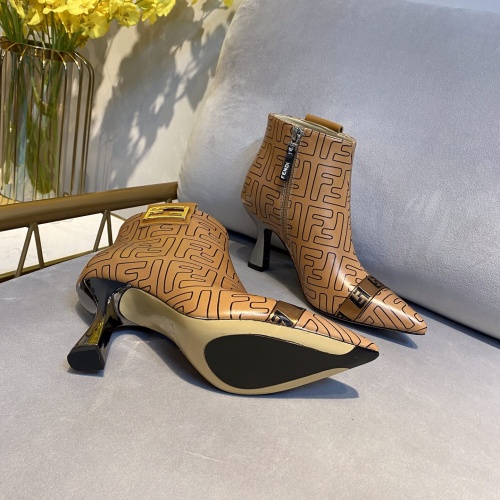 Replica Fendi Fashion Boots For Women #1158246 $128.00 USD for Wholesale