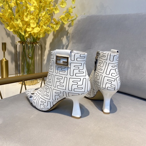 Replica Fendi Fashion Boots For Women #1158247 $128.00 USD for Wholesale