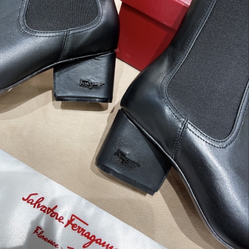 Replica Salvatore Ferragamo Boots For Women #1158272 $128.00 USD for Wholesale