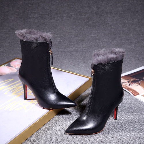 Christian Louboutin Boots For Women #1158290 $128.00 USD, Wholesale Replica Christian Louboutin Boots