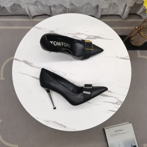 Replica Tom Ford High-Heeled Shoes For Women #1158296 $130.00 USD for Wholesale