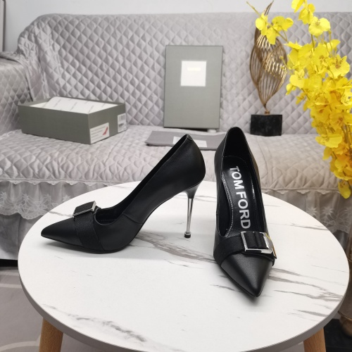 Replica Tom Ford High-Heeled Shoes For Women #1158296 $130.00 USD for Wholesale