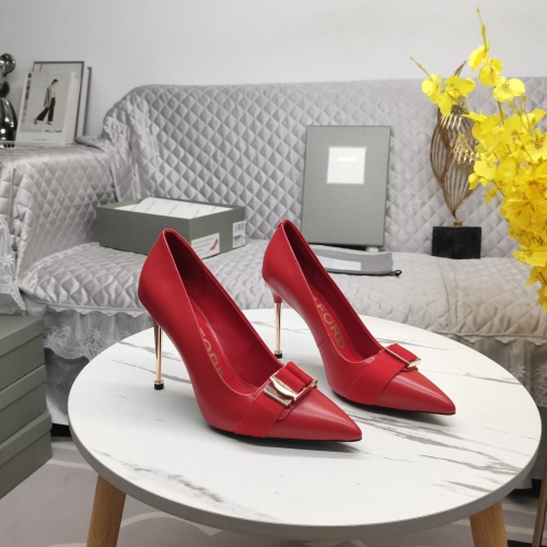 Tom Ford High-Heeled Shoes For Women #1158298 $130.00 USD, Wholesale Replica Tom Ford High-Heeled Shoes