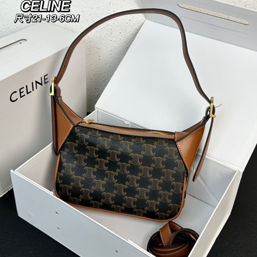 Celine AAA Quality Shoulder Bags For Women #1158377 $88.00 USD, Wholesale Replica Celine AAA Quality Shoulder Bags