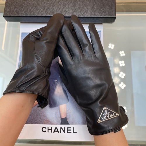 Replica Prada Gloves For Women #1158419 $48.00 USD for Wholesale