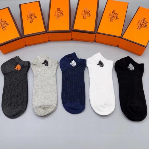 Hermes Socks #1158437 $29.00 USD, Wholesale Replica Hermes Socks