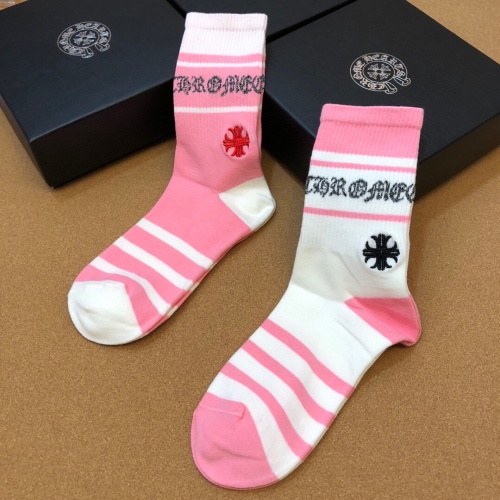 Replica Chrome Hearts Socks #1158487 $32.00 USD for Wholesale