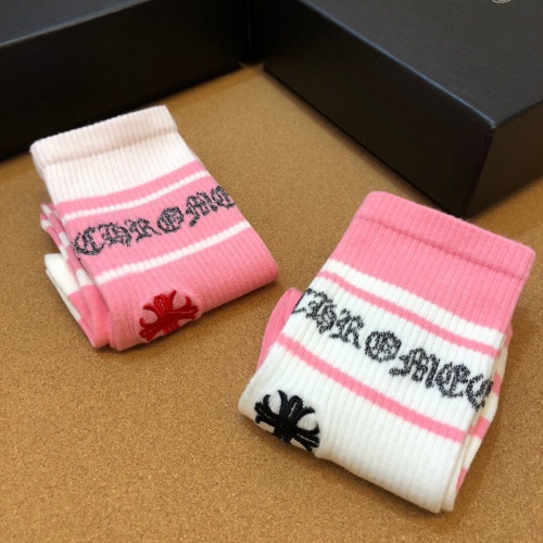 Replica Chrome Hearts Socks #1158487 $32.00 USD for Wholesale