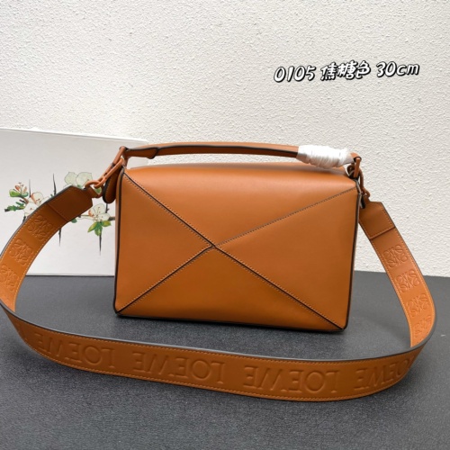Replica LOEWE AAA Quality Messenger Bags For Women #1158822 $108.00 USD for Wholesale