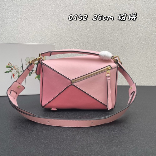 Replica LOEWE AAA Quality Messenger Bags For Women #1158858 $92.00 USD for Wholesale