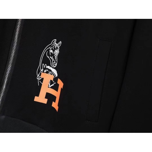 Replica Hermes Tracksuits Long Sleeved For Men #1158882 $82.00 USD for Wholesale