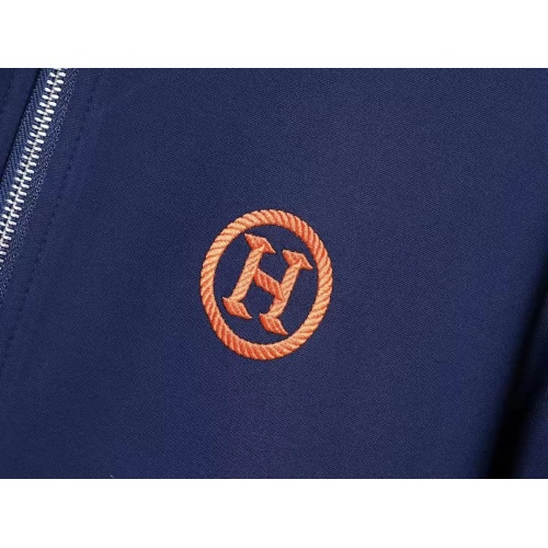 Replica Hermes Tracksuits Long Sleeved For Men #1158883 $82.00 USD for Wholesale