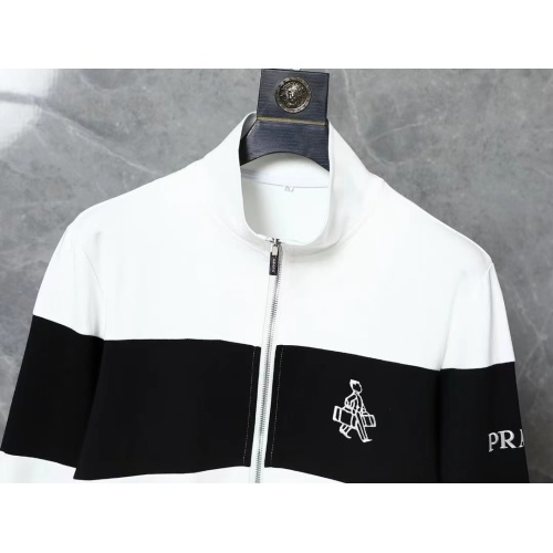 Replica Prada Tracksuits Long Sleeved For Men #1158887 $82.00 USD for Wholesale