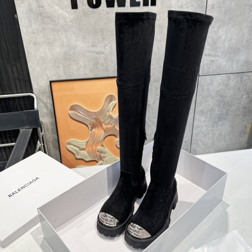 Replica Balenciaga Boots For Women #1159002 $125.00 USD for Wholesale